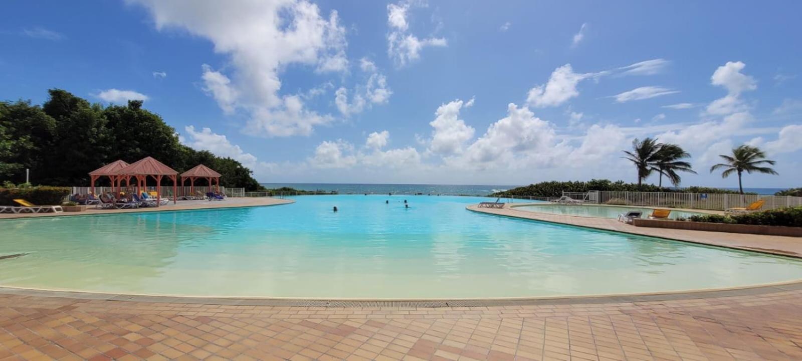 Brin D'Ile Anse Des Rochers Vue Mer A 50 M De La Plage Et Piscine 생프랑수아 외부 사진